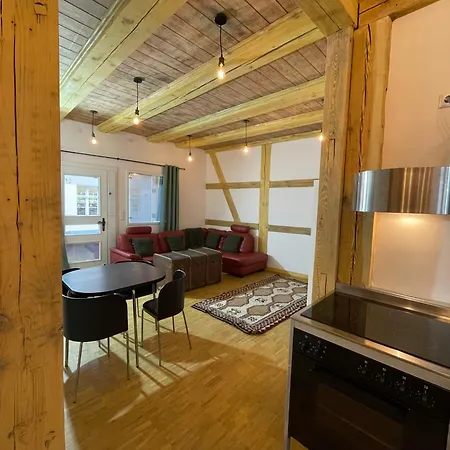 Berliner Fachwerkhaus Naehe Olympiastadion Lejlighed *